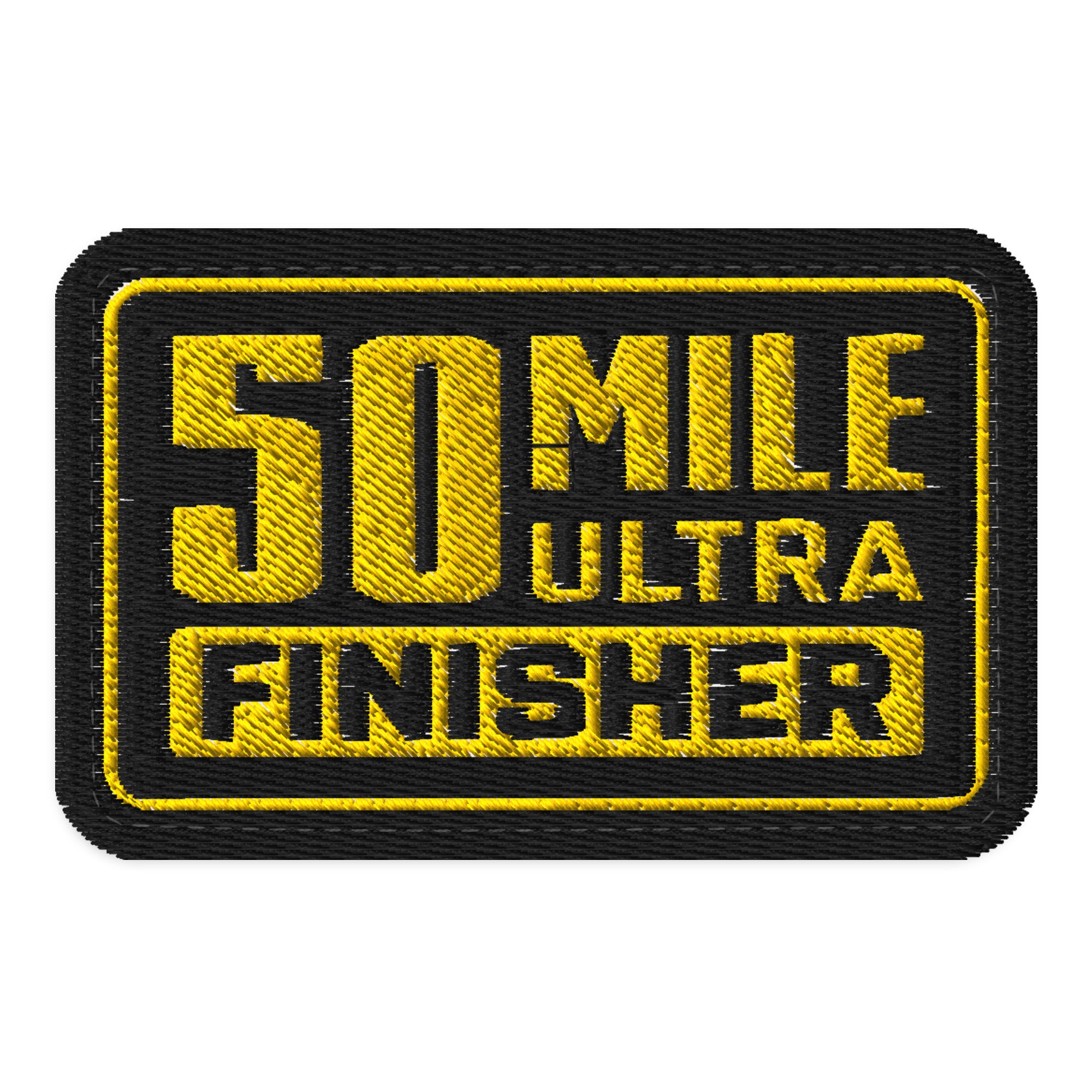 50 Mile Ultra Finisher Patch (Velcro)