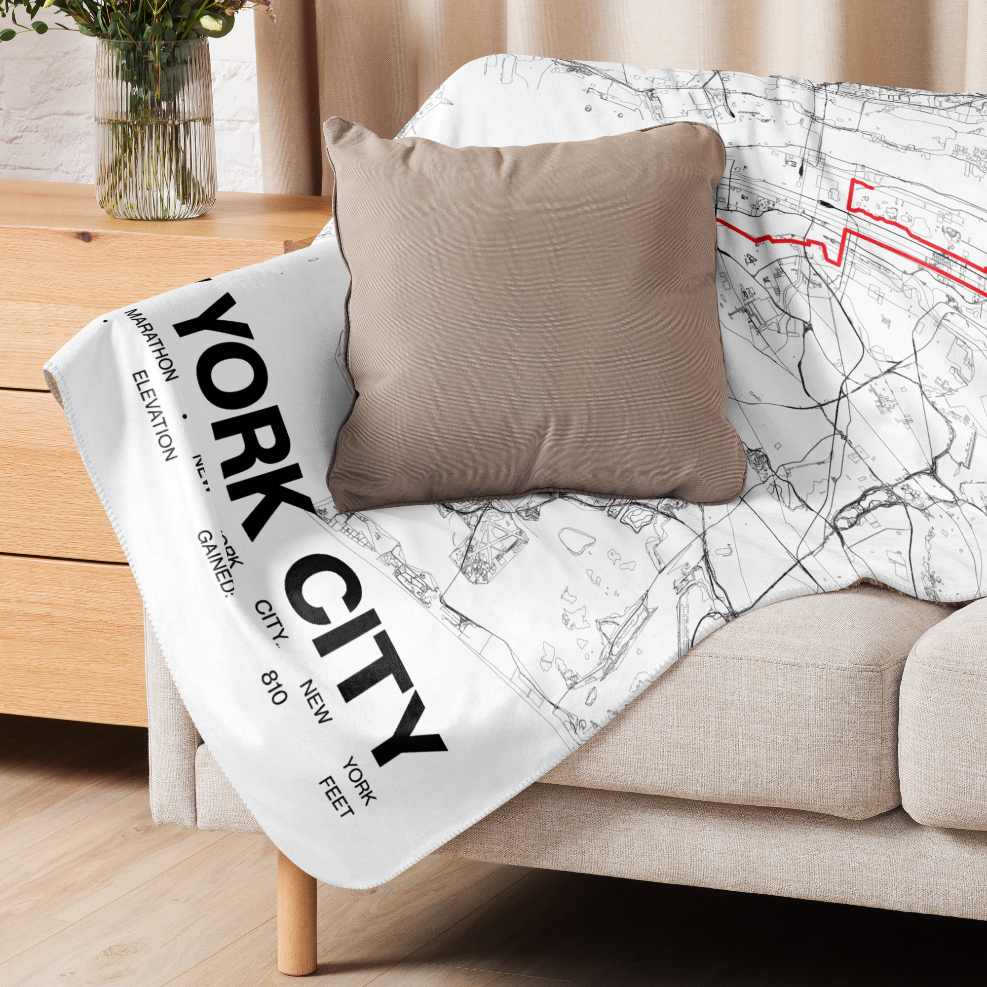 New York City Marathon Blanket