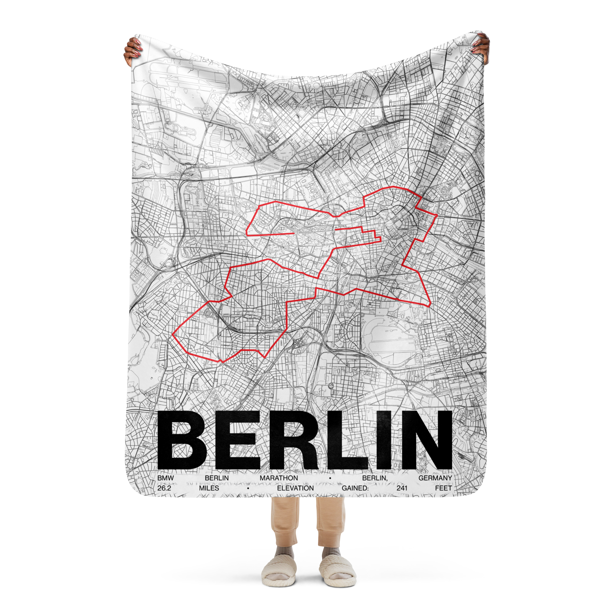 Berlin Marathon Blanket