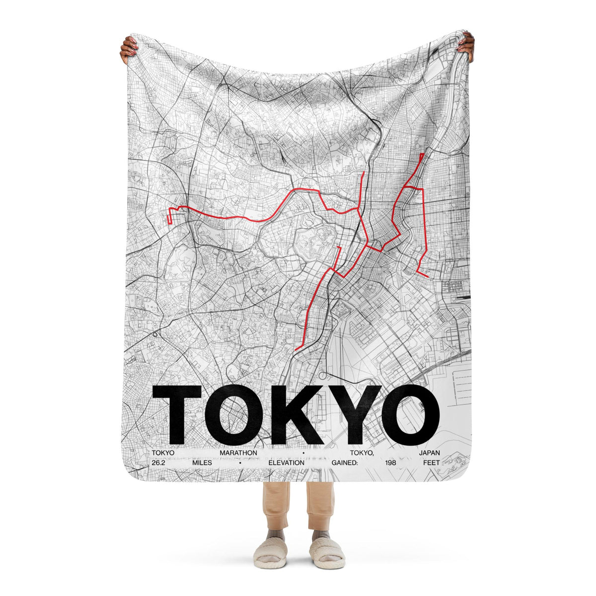 Tokyo Marathon Blanket