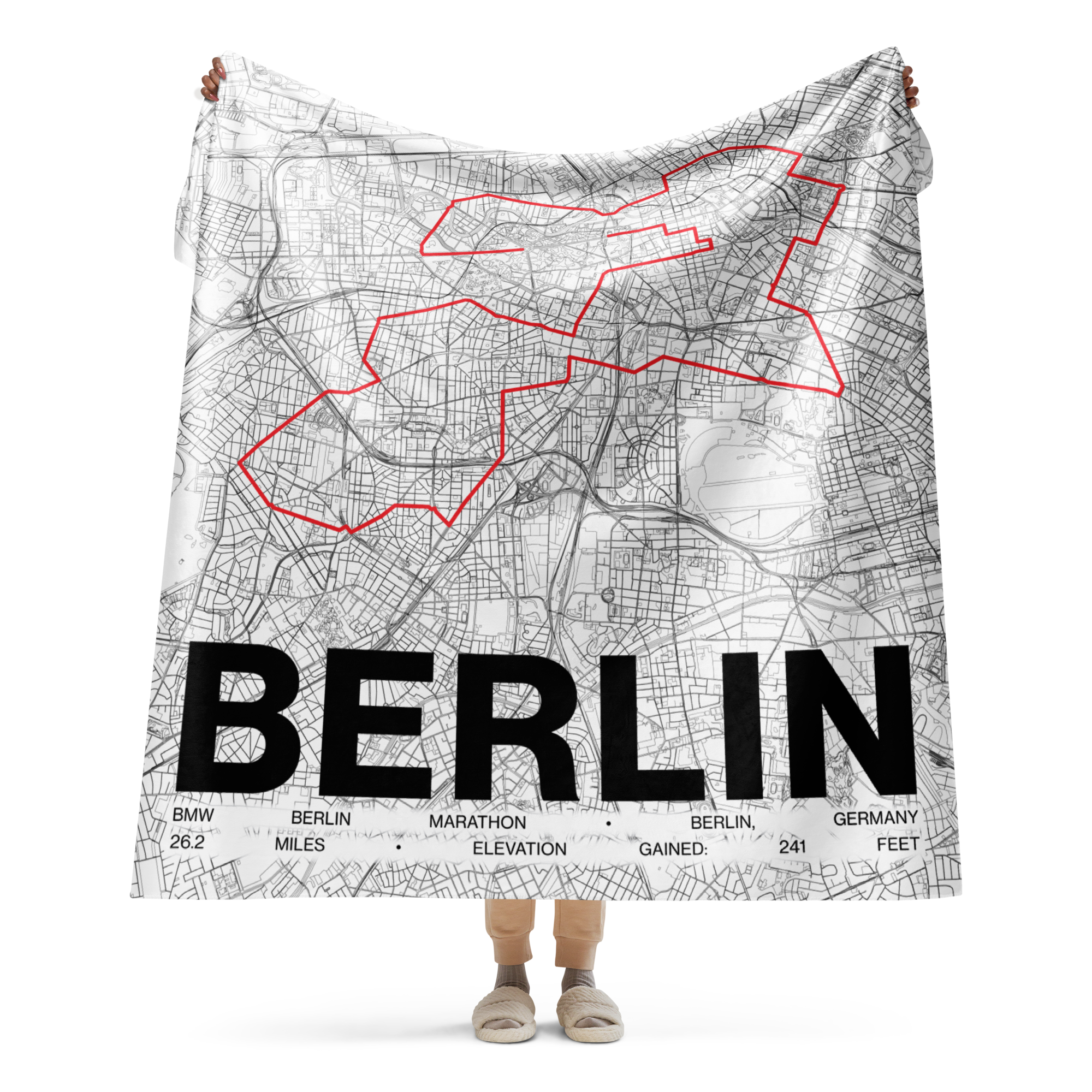 Berlin Marathon Blanket