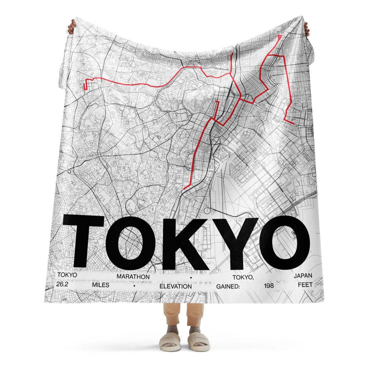 Tokyo Marathon Blanket