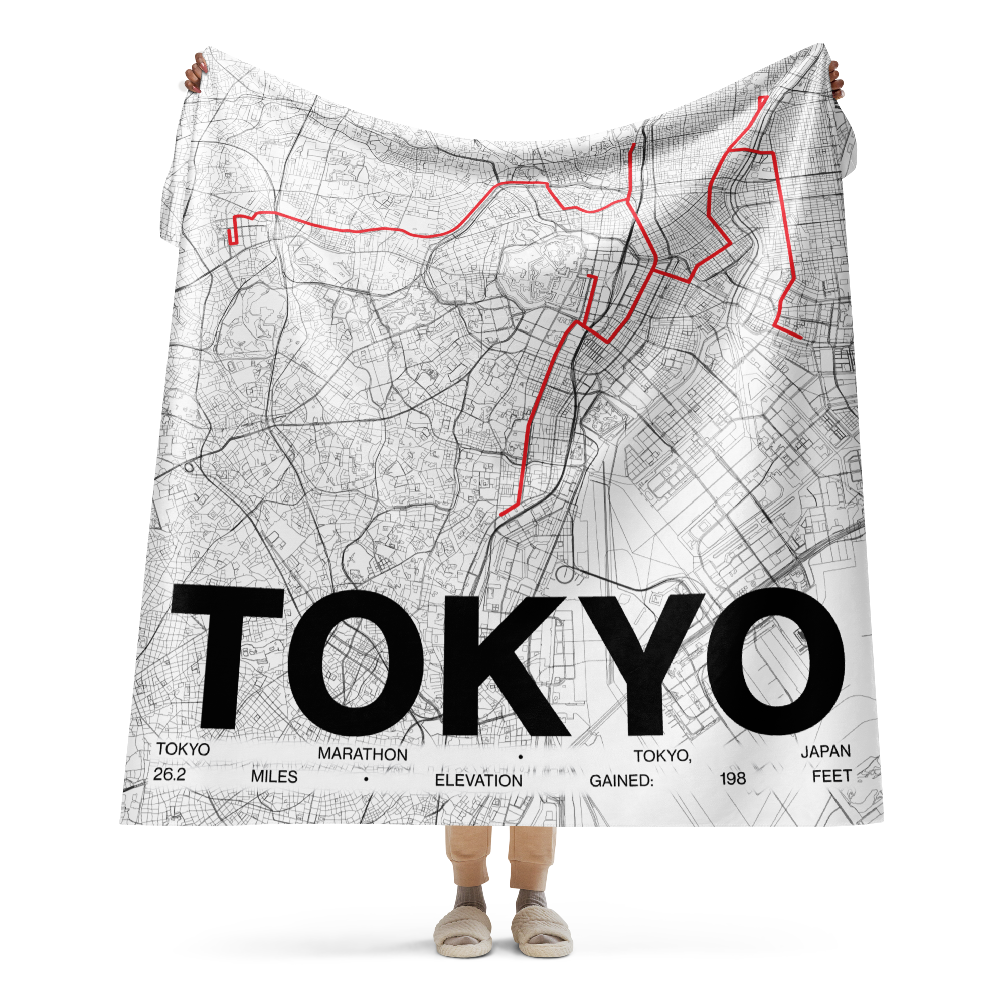 Tokyo Marathon Blanket