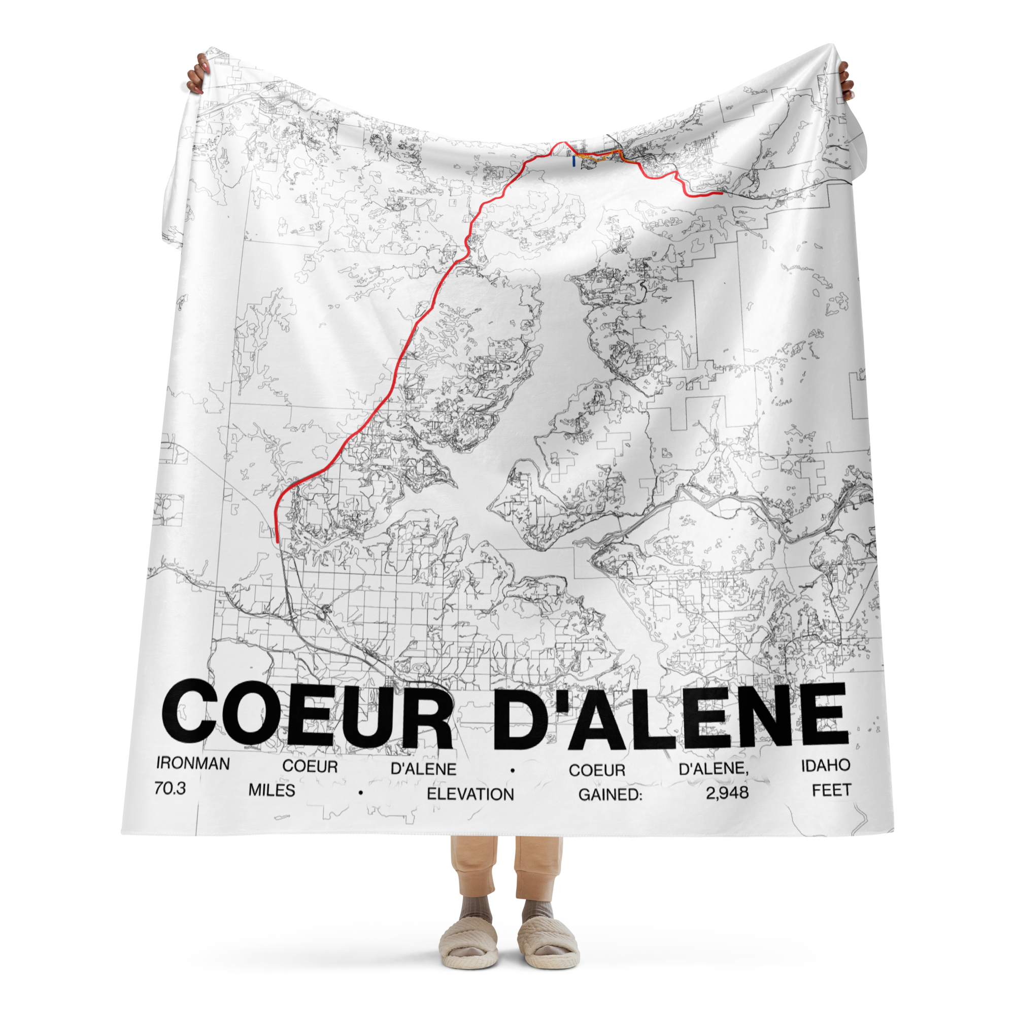 Ironman 70.3 Coeur d'Alene Blanket